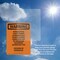 Signmission Interrupting Utility Power Automatically OSHA Warning Sign, Vinyl Decal, 10in W x 14in L, 2PK OS-2PACK-WS-D-1014-V-13264 - alternate 2
